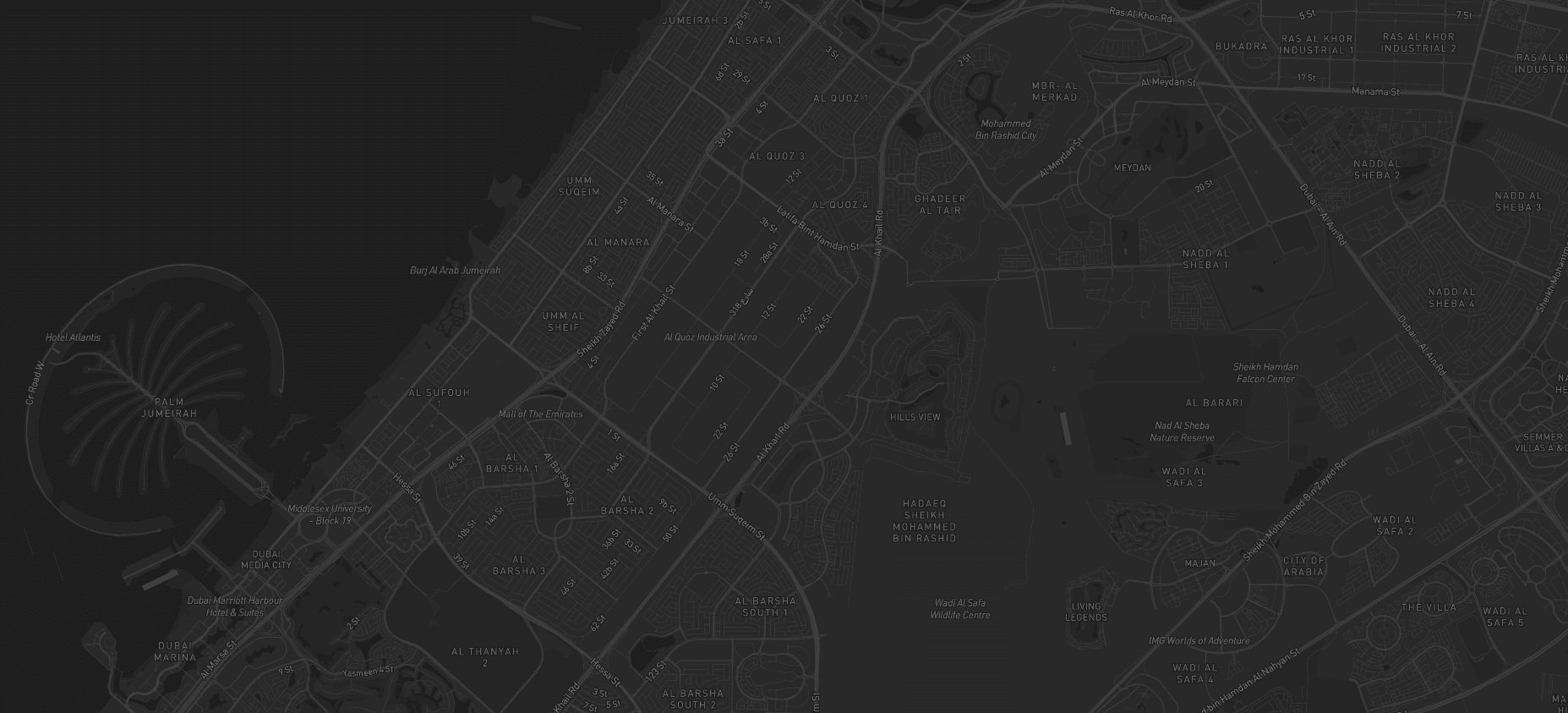UAE Map
